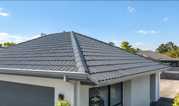 Clean roof and exterior of a home