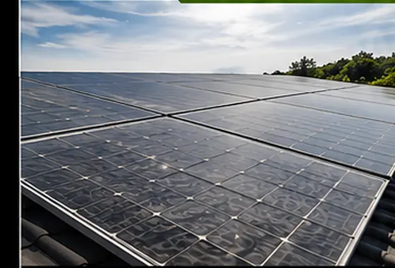 Solar panel cleaning before